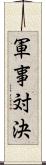 軍事対決 Scroll