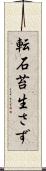 転石苔生さず Scroll
