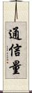 通信量 Scroll