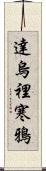 達烏裡寒鴉 Scroll