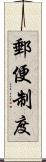 郵便制度 Scroll
