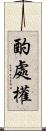 酌處權 Scroll