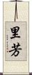 里芳 Scroll