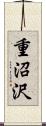 重沼沢 Scroll