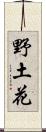 野土花 Scroll