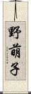 野萌子 Scroll