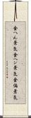 金へん景気 Scroll