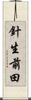 針生前田 Scroll