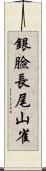 銀臉長尾山雀 Scroll