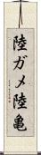 陸ガメ Scroll