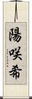 陽咲希 Scroll