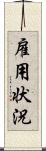 雇用状況 Scroll