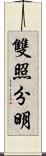 雙照分明 Scroll