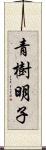 青樹明子 Scroll
