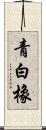 青白橡 Scroll