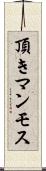 頂きマンモス Scroll