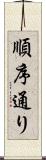 順序通り Scroll