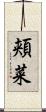 頬菜 Scroll