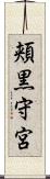 頬黒守宮 Scroll