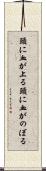 頭に血が上る Scroll