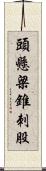 頭懸梁，錐刺股 Scroll