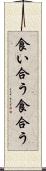 食い合う Scroll