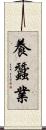 養蠶業 Scroll