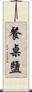 餐桌鹽 Scroll