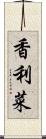 香利菜 Scroll
