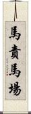 馬責馬場 Scroll