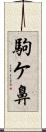 駒ケ鼻 Scroll