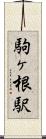 駒ヶ根駅 Scroll