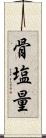 骨塩量 Scroll