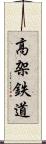 高架鉄道 Scroll