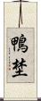 鴨埜 Scroll
