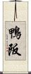 鴨阪 Scroll