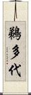 鵜多代 Scroll