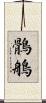 鶻鵃 Scroll