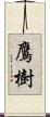 鷹樹 Scroll