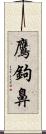 鷹鉤鼻 Scroll