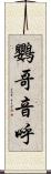 鸚哥 Scroll