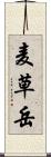 麦草岳 Scroll