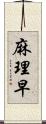 麻理早 Scroll