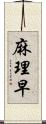 麻理早 Scroll