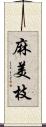 麻美枝 Scroll