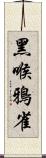 黑喉鴉雀 Scroll