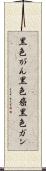 黒色がん Scroll