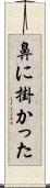 鼻に掛かった Scroll