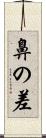 鼻の差 Scroll