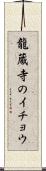 龍蔵寺のイチョウ Scroll